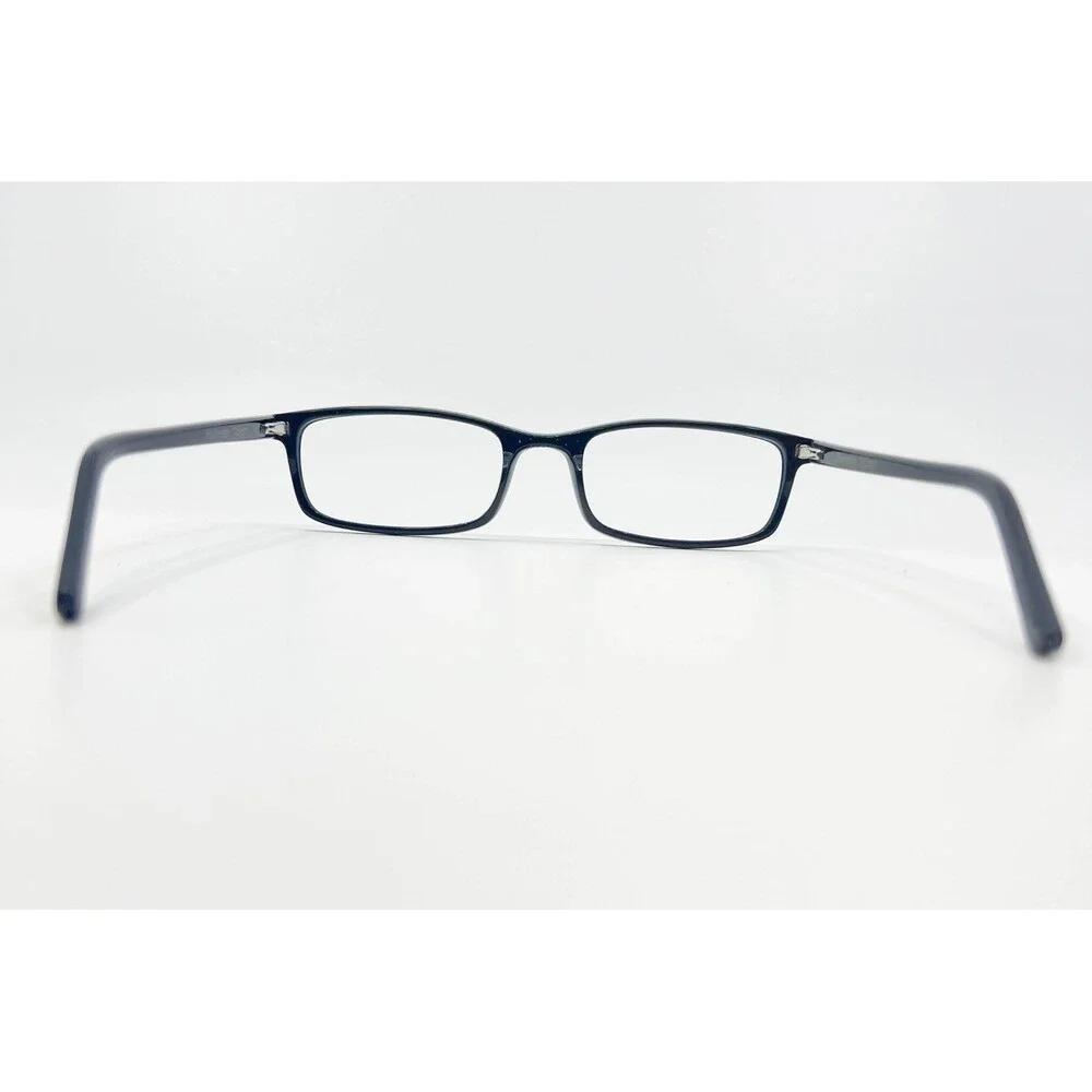 Rochester Eyeglass Frames Mens Black Rectangular Full Rim 145mm 39377